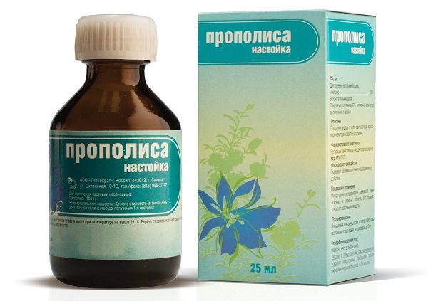  Therapeutic tincture of propolis