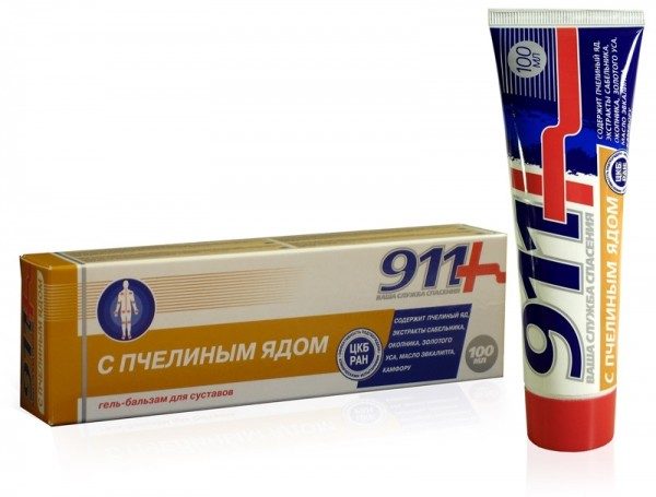  Gel bálsamo 911 con veneno de abeja.