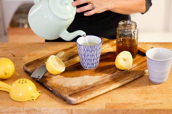  Acqua di cottura con miele e limone