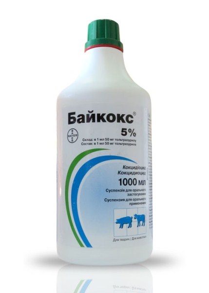  Baykoks of 5% in a bottle of 1000 ml