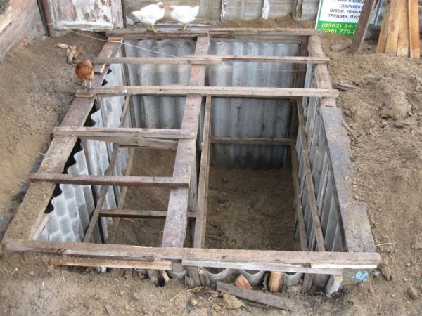  Arranging pit for rabbits