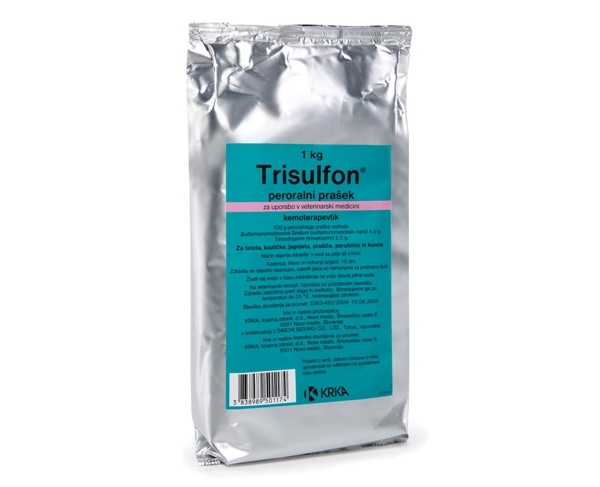  Trisulfon is available in powder form.