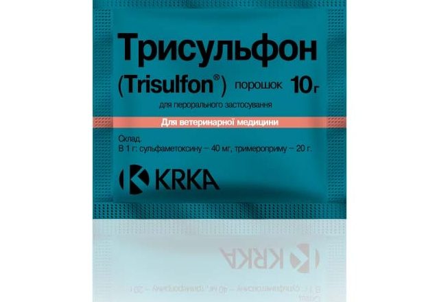  Preparación de Trisulfon para el tratamiento de enfermedades en conejos.