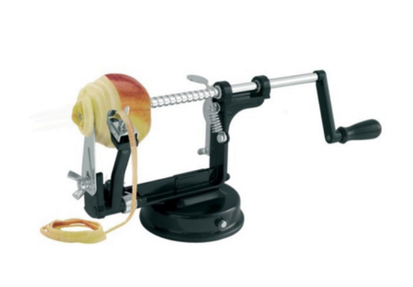  Machine for cleaning and cutting apples