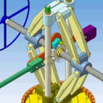  Layout della pressa meccanica