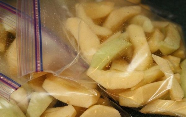  Apple Slices Frozen