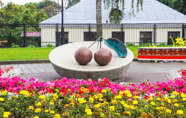  In the city of Vladimir, a monument to the Vladimir variety cherry