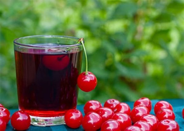  Cherry juice is good for colds.