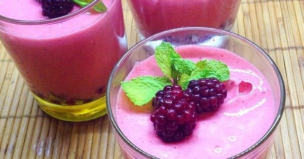  Mousse de Blackberry