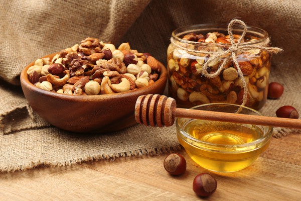  Nueces en miel
