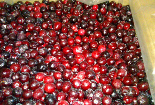  Frozen Storage Cranberries