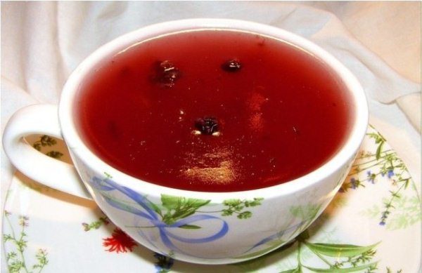  Kissel with Cherry Flour Starch