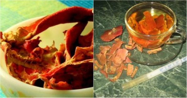  Water infusion of dry pomegranate crusts after 2-3 hours will eliminate the painful effects of diarrhea and fix the intestines.