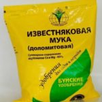  Dolomite flour should be applied as a fertilizer before planting.