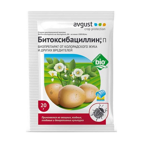  Bitoxibacillin aiuta dalla maggior parte dei parassiti di patate zekura