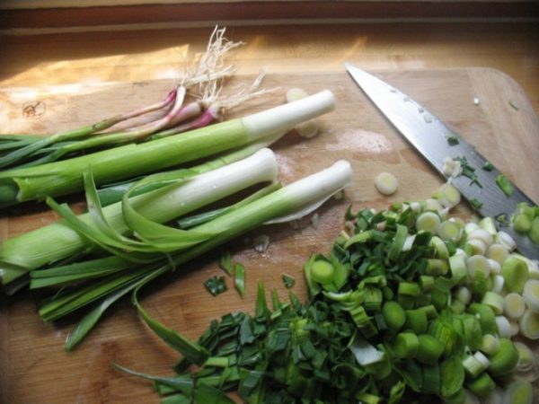  The beginning of garlic harvesting for the winter