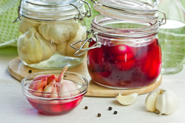  Marinated beetroot garlic