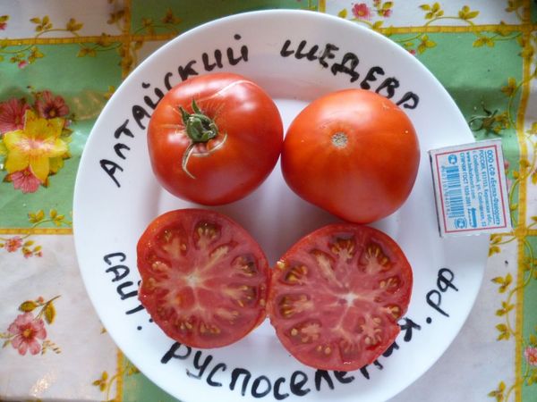  O peso médio de frutos de um grau - 400 gramas