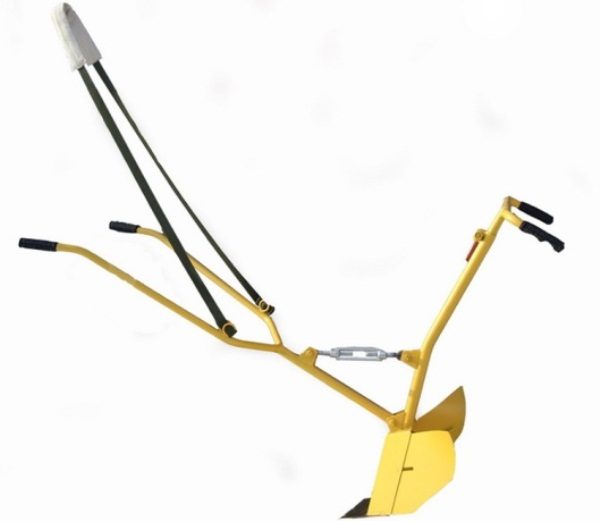  Hand plow with handles