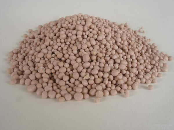  Fertilizer is a beige granules