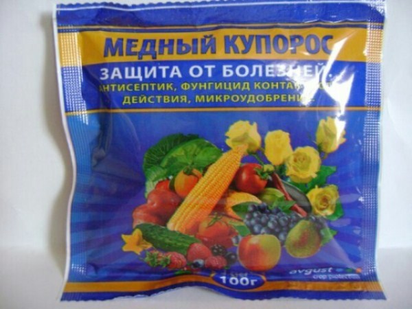  Copper sulphate from phytophthora