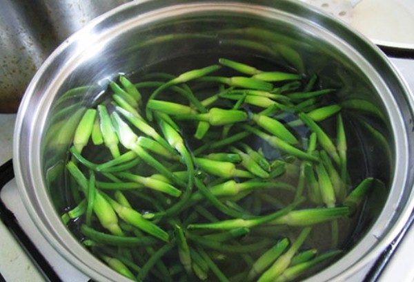  Infusion of arrows of garlic will help you in the fight against spider mite