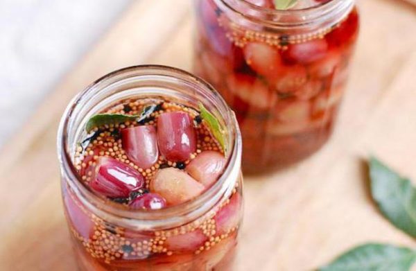 Grapes with mustard