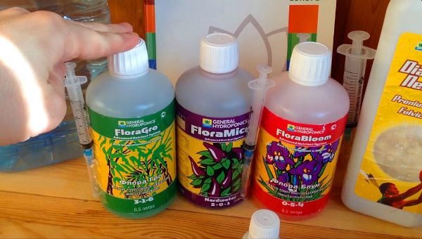  Solução nutritiva pronta para plantas