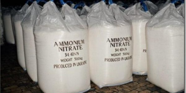  Sacchetti di nitrato di ammonio